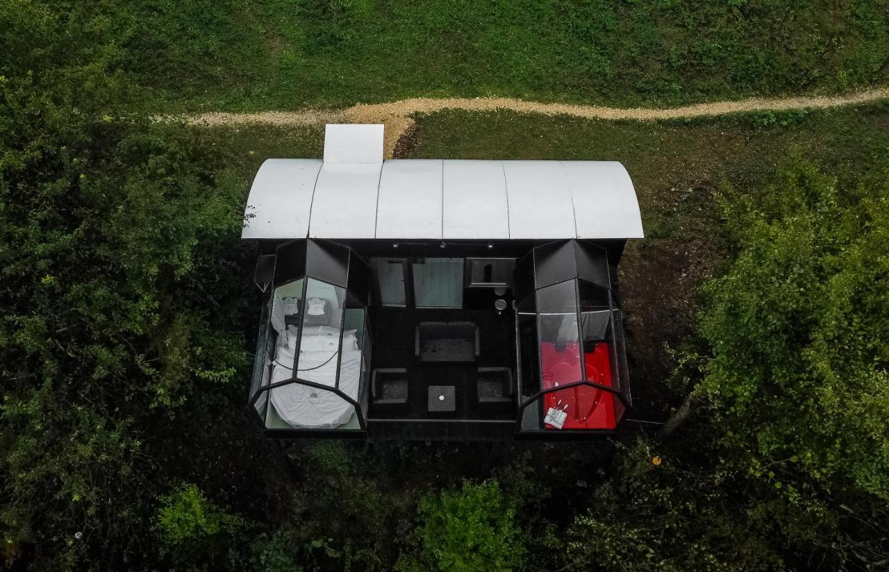 Glamping Georgia Krikhi Hotel Ambrolauri Bagian luar foto